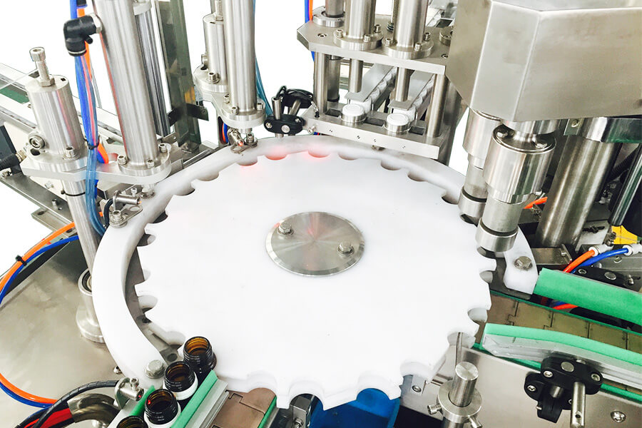 Glass Bottle Alcohol Filling Capping Machine ഗ്ലാസ് ബോട്ടിൽ മദ്യം പൂരിപ്പിക്കൽ ക്യാപ്പിംഗ് മെഷീൻ