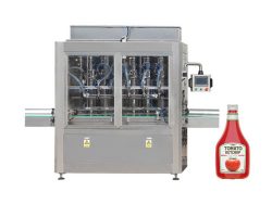 തക്കാളി പേസ്റ്റ് ജാർ കെച്ചപ്പ് പൂരിപ്പിക്കൽ പാക്കിംഗ്